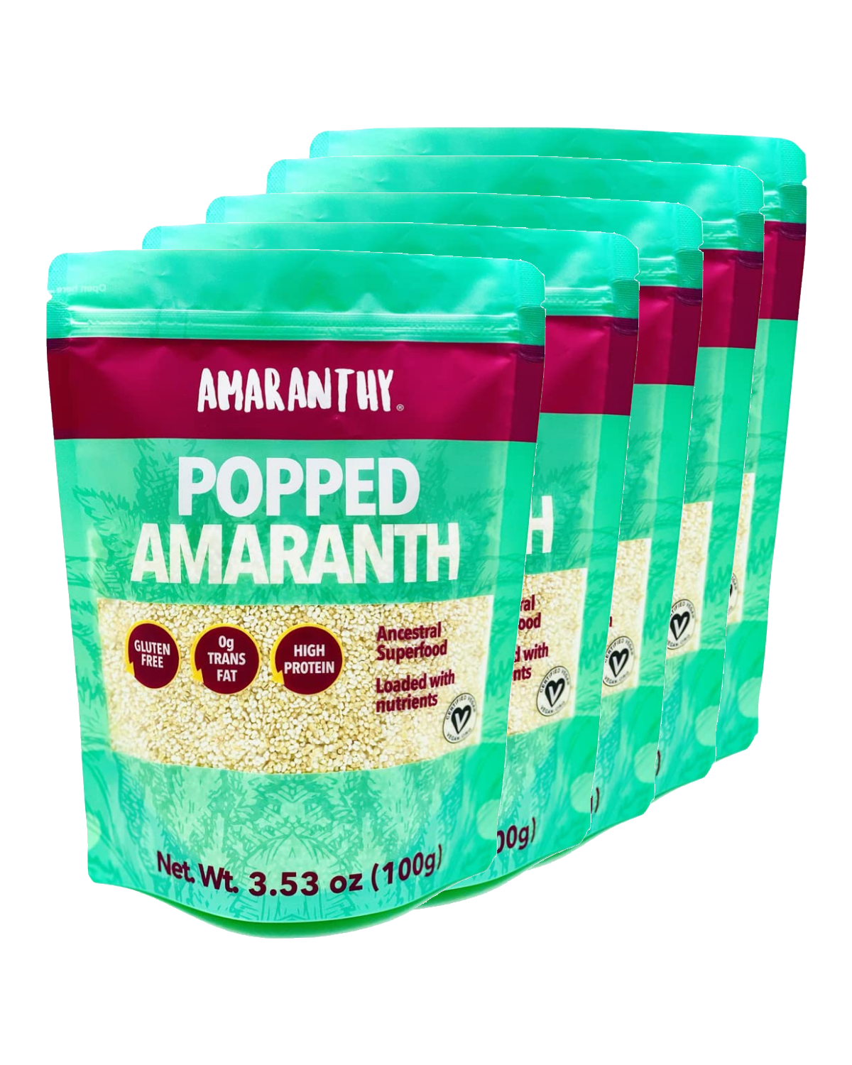 Popped Amaranth - 5 pack