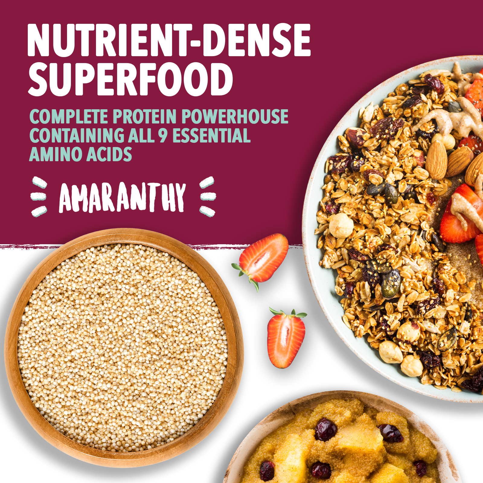 Popped Amaranth - 5 pack